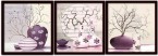 Вазы с сухоцветами  к-т из трех картин 30*30 см - Арт-Декор. Продажа художественных изделий оптом и розницу