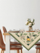 Лимоны Амальфи зеленый бордюр Салфетка 100х100 см  - Арт-Декор. Продажа художественных изделий оптом и розницу
