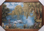 Лебединая семья 35*55 см - Арт-Декор. Продажа художественных изделий оптом и розницу