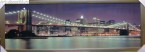  Глянцевый постер Бруклинский мост 40*120 см - Арт-Декор. Продажа художественных изделий оптом и розницу
