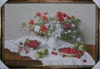 Цветы и ягоды (100, 75) - Арт-Декор. Продажа художественных изделий оптом и розницу