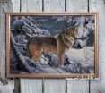 Волк в лесу 50*70см - Арт-Декор. Продажа художественных изделий оптом и розницу