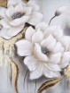 Декобокс  Белые цветы 30*40 см (с поталью) - Арт-Декор. Продажа художественных изделий оптом и розницу