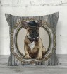 Породы собак Портрет Бульдог 44:44см - Арт-Декор. Продажа художественных изделий оптом и розницу