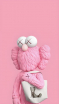 Декобокс. Kaws розовый 60*90см - Арт-Декор. Продажа художественных изделий оптом и розницу