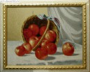 Корзина с яблоками (48, 35) - Арт-Декор. Продажа художественных изделий оптом и розницу