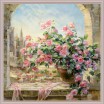Розы на окне 30*30 см - Арт-Декор. Продажа художественных изделий оптом и розницу