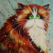 Рыжий кот 22*22 см - Арт-Декор. Продажа художественных изделий оптом и розницу