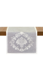 Аура серый Салфетка 45х135 см  - Арт-Декор. Продажа художественных изделий оптом и розницу