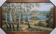 Пять берез 70*120см - Арт-Декор. Продажа художественных изделий оптом и розницу