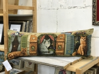 Кошки на окошке сер (32, 85) - Арт-Декор. Продажа художественных изделий оптом и розницу