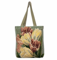 Гобеленовая сумка Tote «Тюльпаны весенние» 33*35см - Арт-Декор. Продажа художественных изделий оптом и розницу
