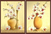 Орхидея к-т из двух картин 30*40 см - Арт-Декор. Продажа художественных изделий оптом и розницу