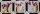 Глянцевый постер Розовые цветы в вазах комплект из трех постеров 40*40см - Арт-Декор. Продажа художественных изделий оптом и розницу