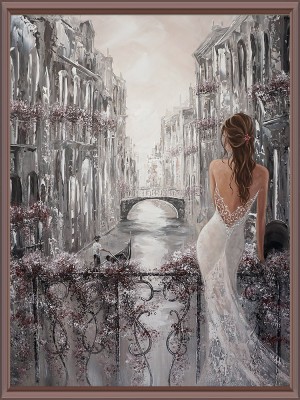 Романтическая Венеция 30*40 см - Арт-Декор. Продажа художественных изделий оптом и розницу