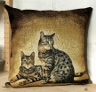 Чехол Египетские кошки 45*45см - Арт-Декор. Продажа художественных изделий оптом и розницу
