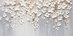 Цветочный дождь 50*70см с дорисовкой - Арт-Декор. Продажа художественных изделий оптом и розницу