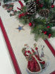 Салфетка Дед Мороз и белый Мишка 40:100см - Арт-Декор. Продажа художественных изделий оптом и розницу