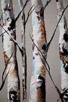 Березы 60*90см с дорисовкой - Арт-Декор. Продажа художественных изделий оптом и розницу