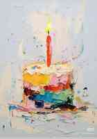 Тортик 2 50*70см с дорисовкой - Арт-Декор. Продажа художественных изделий оптом и розницу