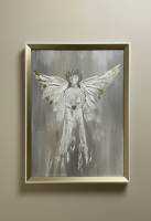 Ангел 30*40 см с поталью - Арт-Декор. Продажа художественных изделий оптом и розницу