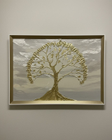 Золотое древо 2 30*40 см с поталью - Арт-Декор. Продажа художественных изделий оптом и розницу