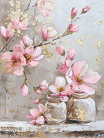 Весенние вазы 30*40см с поталью - Арт-Декор. Продажа художественных изделий оптом и розницу