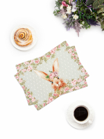 Принцесса голубой фон Комплект салфеток 2шт 35х45 см  - Арт-Декор. Продажа художественных изделий оптом и розницу