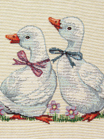 Пасхальные утята Салфетка 44х140 см - Арт-Декор. Продажа художественных изделий оптом и розницу