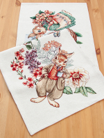 Пасха Морковный джем Салфетка 44х100 см  - Арт-Декор. Продажа художественных изделий оптом и розницу