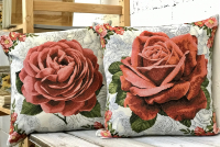 Красная Роза 2 ; 45:45см - Арт-Декор. Продажа художественных изделий оптом и розницу