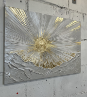 Луна 60*90 см с поталью - Арт-Декор. Продажа художественных изделий оптом и розницу