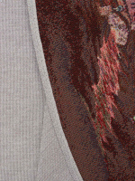 Морозко Скатерть круг д165 см  серебро - Арт-Декор. Продажа художественных изделий оптом и розницу