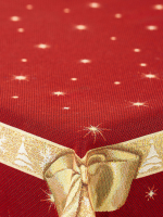 Золотой бантик Салфетка 100х100 см  - Арт-Декор. Продажа художественных изделий оптом и розницу