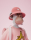 Декобокс. Обезьяна в розовой панаме 40*50см - Арт-Декор. Продажа художественных изделий оптом и розницу