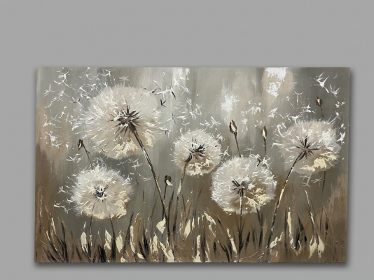 Одуванчики 2  60*90 см - Арт-Декор. Продажа художественных изделий оптом и розницу