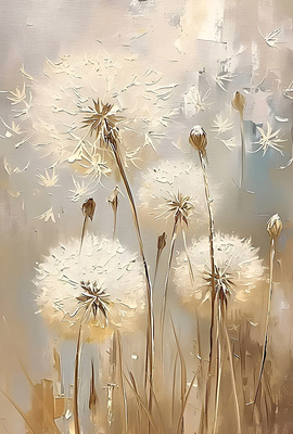 Одуванчики 2 130*70см с дорисовкой - Арт-Декор. Продажа художественных изделий оптом и розницу