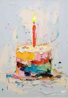 Тортик 2 50*70см с дорисовкой - Арт-Декор. Продажа художественных изделий оптом и розницу