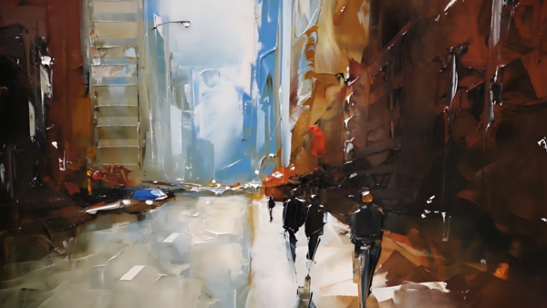 Столица 60*90см с дорисовкой - Арт-Декор. Продажа художественных изделий оптом и розницу